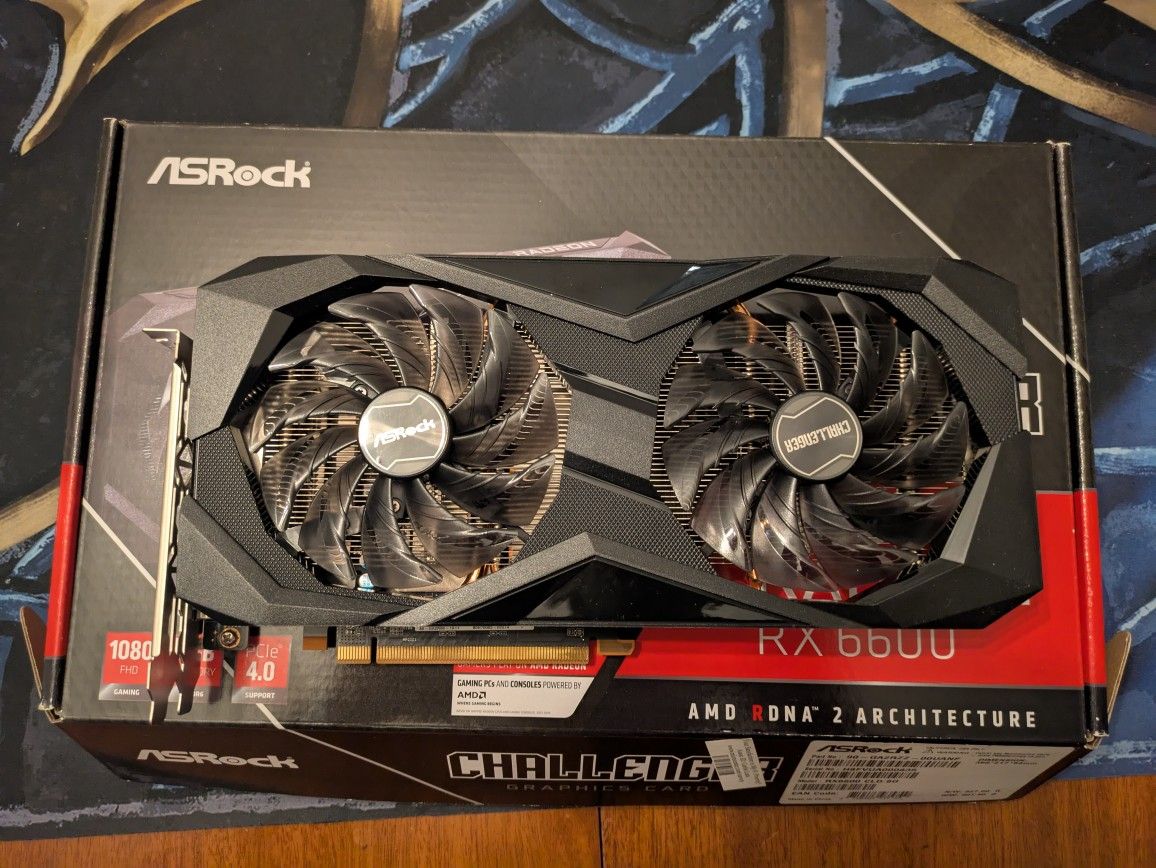 Graphics Card (AMD Radeon Rx 6600)