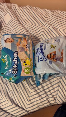 Pampers Splashers & Huggies Little Swimmers Bundle
