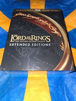 Lord Of The Rings Blu Ray Trilogy Extended Edition