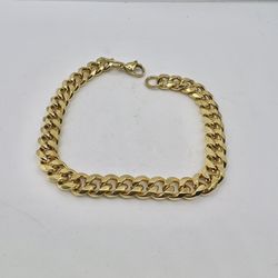 Link Gold Chain Bracelet 