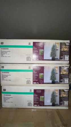 4ft Grand Duchess Twinkling Balsam Fir Potted LED Pre Lit Tree