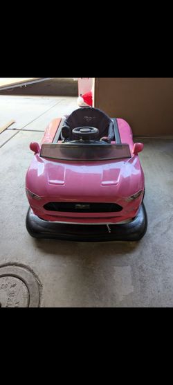 Pink Walker/car
