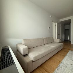 Custom Sofa With Brass Base