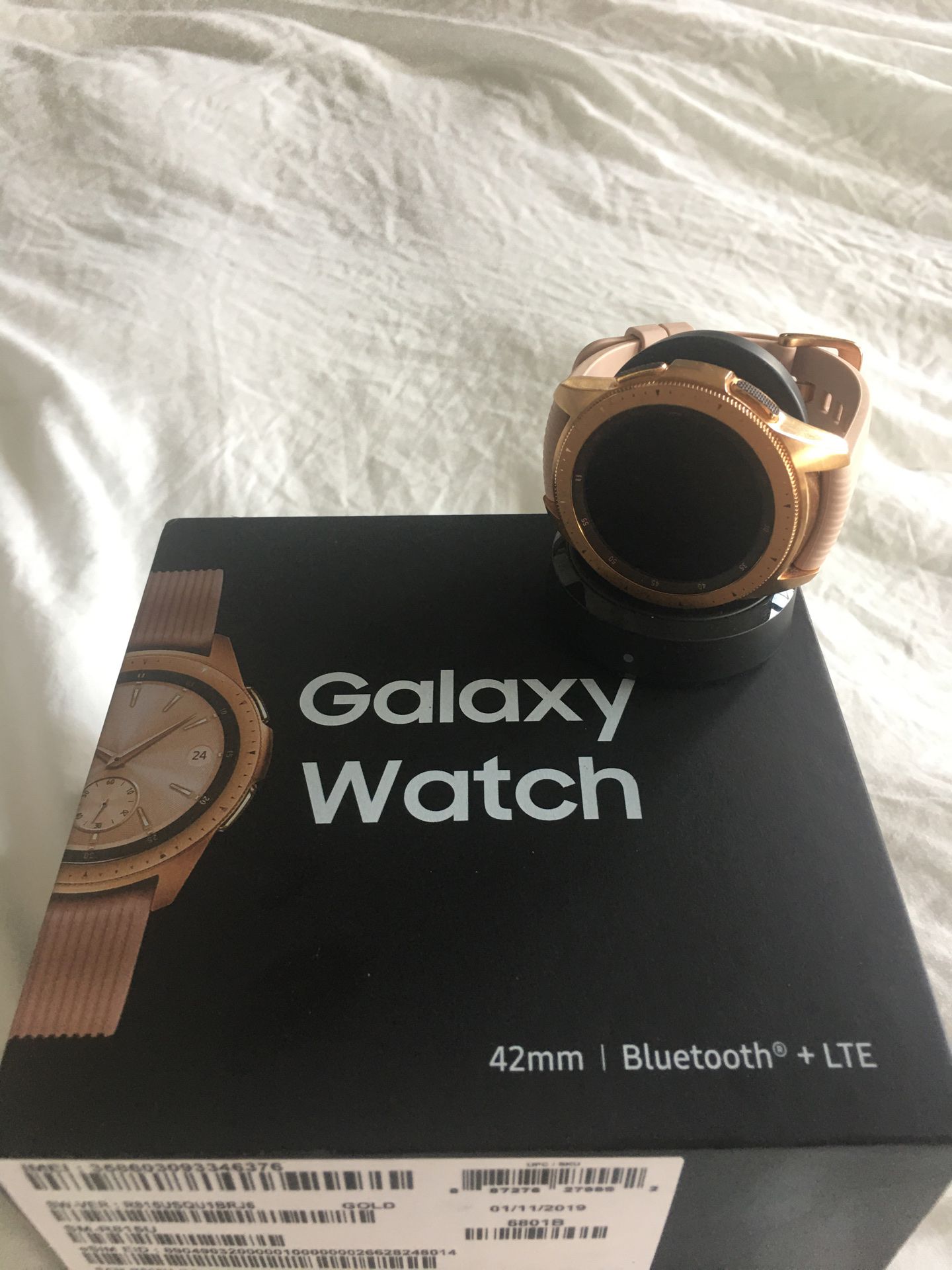 Samsung Galaxy Watch (Woman’s) 42mm Rose Gold