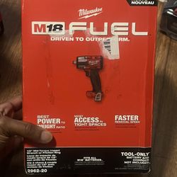 M18 FUEL Gen-2 18V Lithium-Ion Brushless Cordless Mid Torque 1/2 in. Impact Wrench w/Friction Ring (Tool-Only)