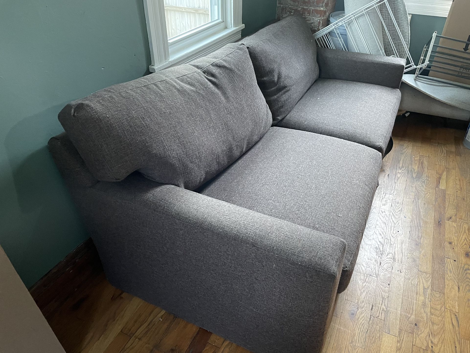 Crate and Barrel Axis 2-Seat Queen Sleeper Sofa