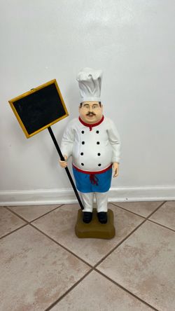 Chef statue
