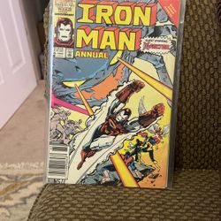 Iron Man Comic Book