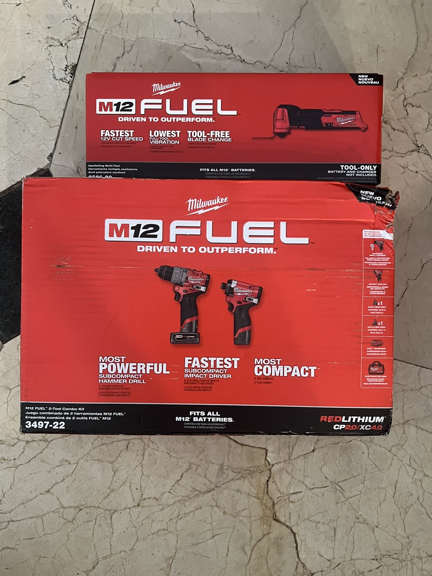 Milwakee M12 Fuel Set