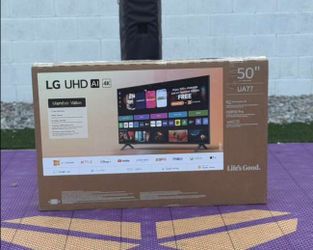 50ua77 50” Lg smart 4k led Uhd tv