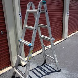 WERNER GORILLA ADJUSTABLE LADDER EXCELLENT WORKING CONDITION!