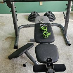 Weight Set and Bench
