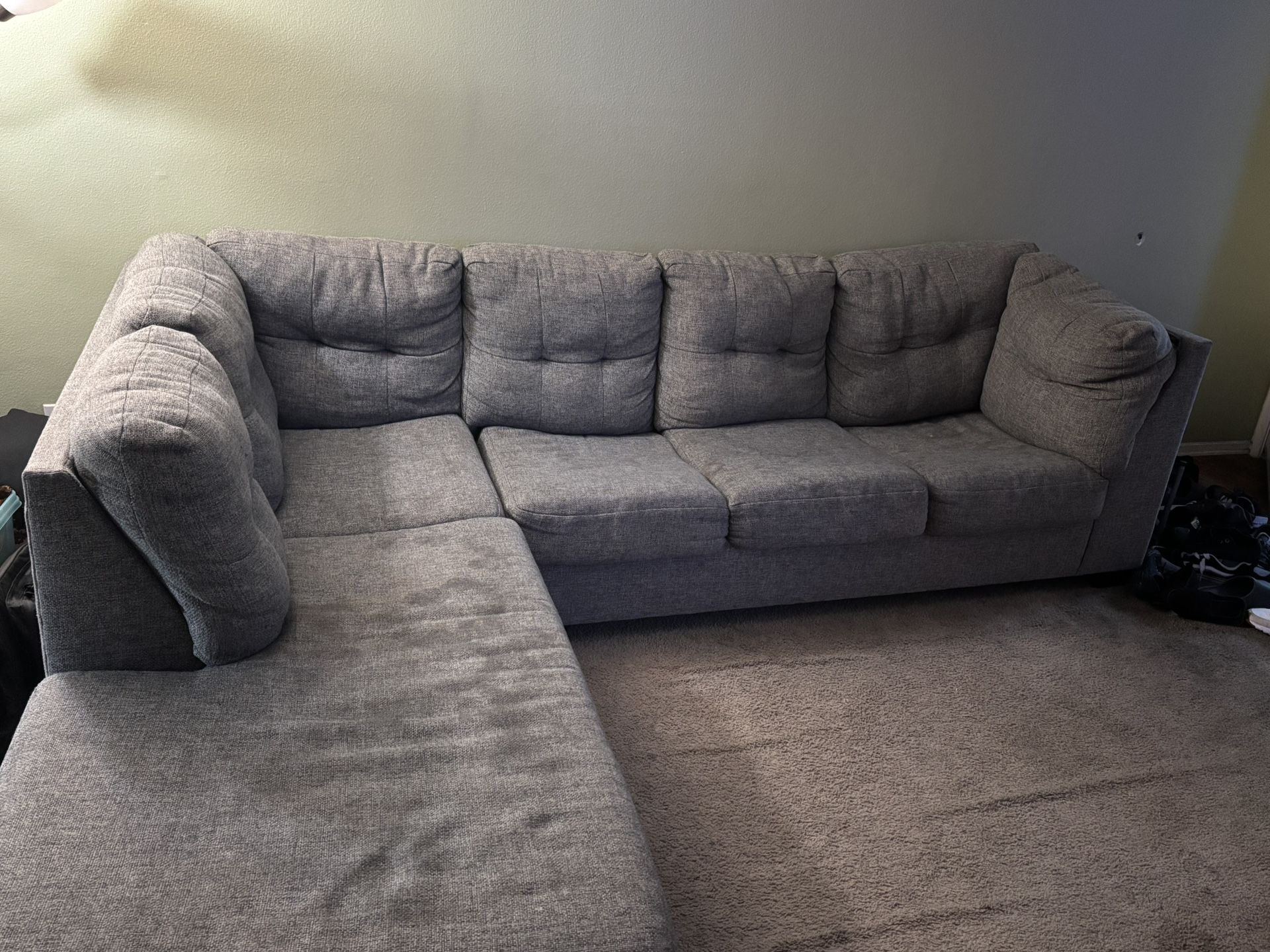 Gray Sectional Couch