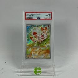 Pokémon TCG Ascended Heroes Scorbunny 225/217 Holo English PSA 10