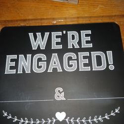 Wedding Countdown Chalkboard Set 