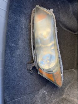 left headlight for honda accord 2009