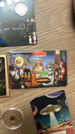 1/ 1000ths gold cards