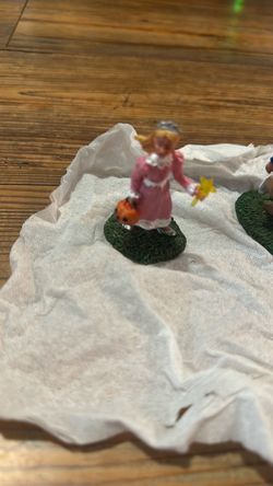 Halloween Costume Girl Miniature Figurine