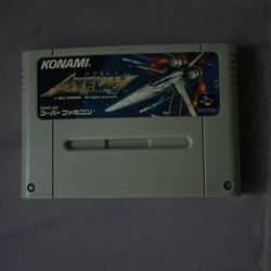 Axelay for The Super Famicom (SNES)