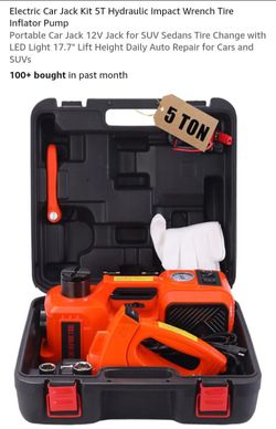 NEW ELECTRIC CAR JACK KIT