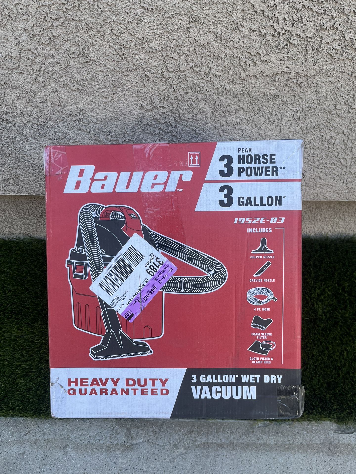 Bauer heavy duty Vacuum  
