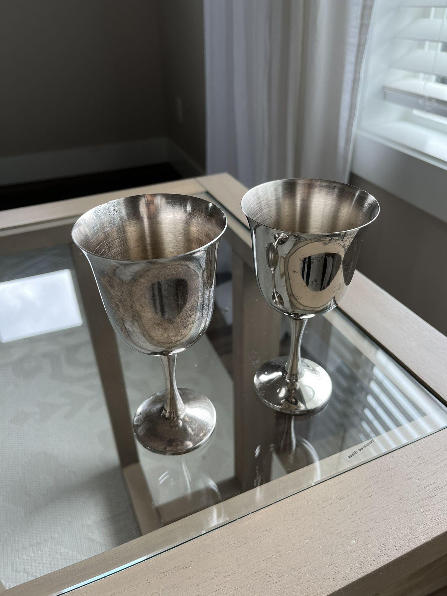Silver Plated Cups