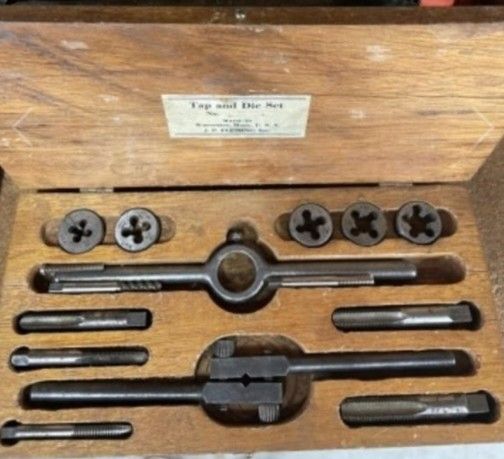 vintage tap and die set