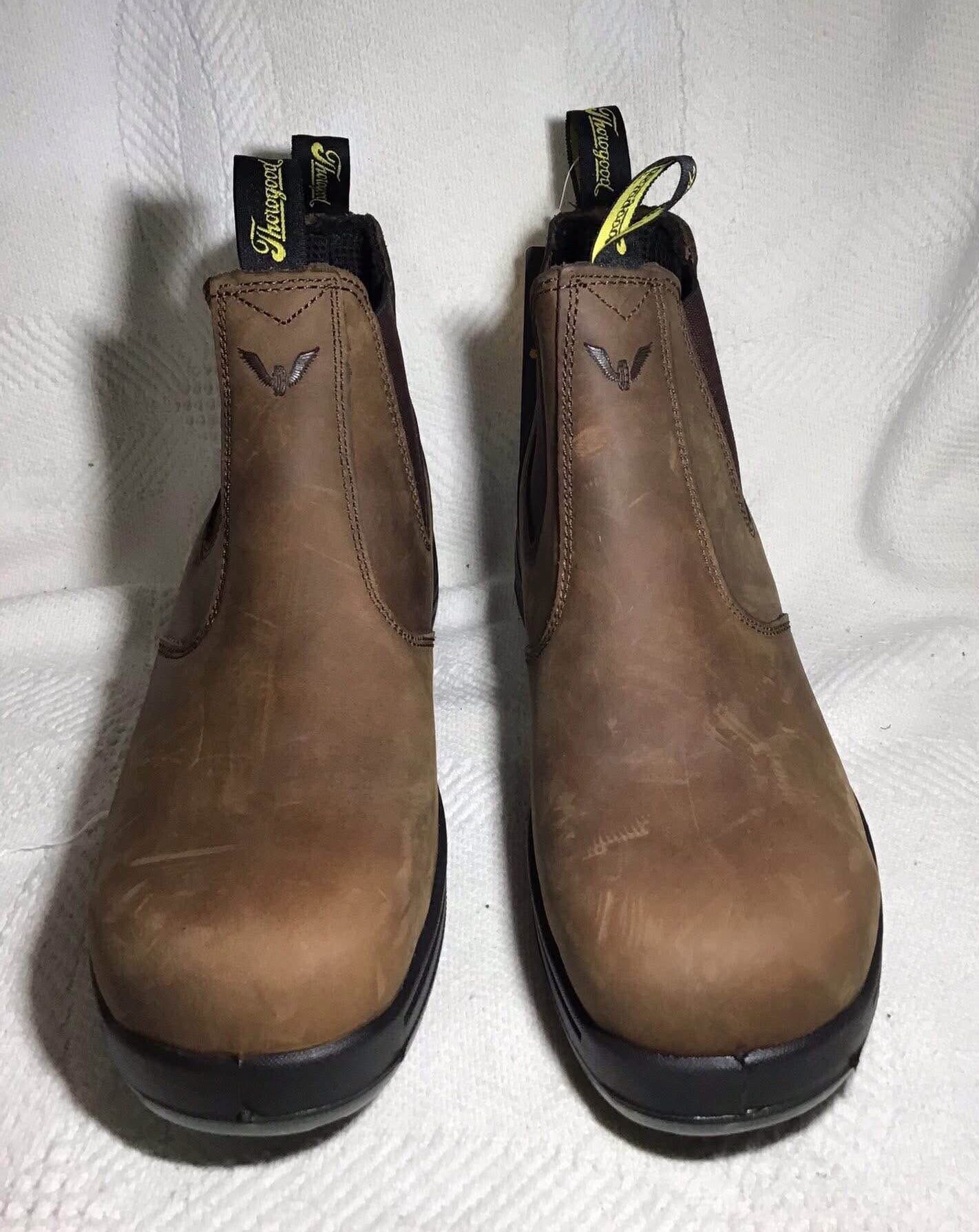 Thorogood Men’s Size 8.5composite Toes Slip On Work Boots (contact info removed)) New No Box