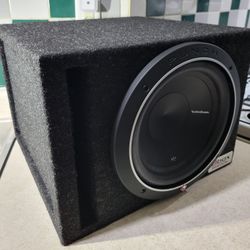 Rockford 10in Sub w/ported box