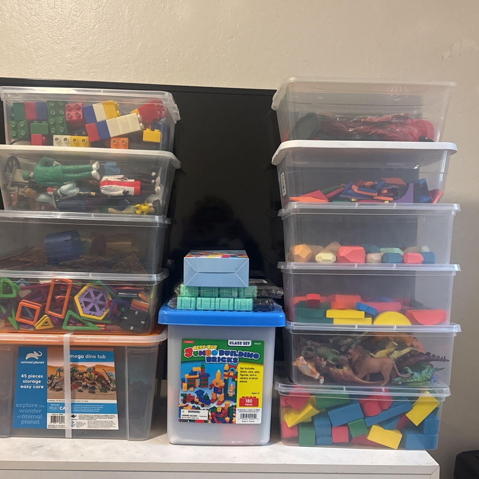 Various Toys And Items For Therapy / Classrooms