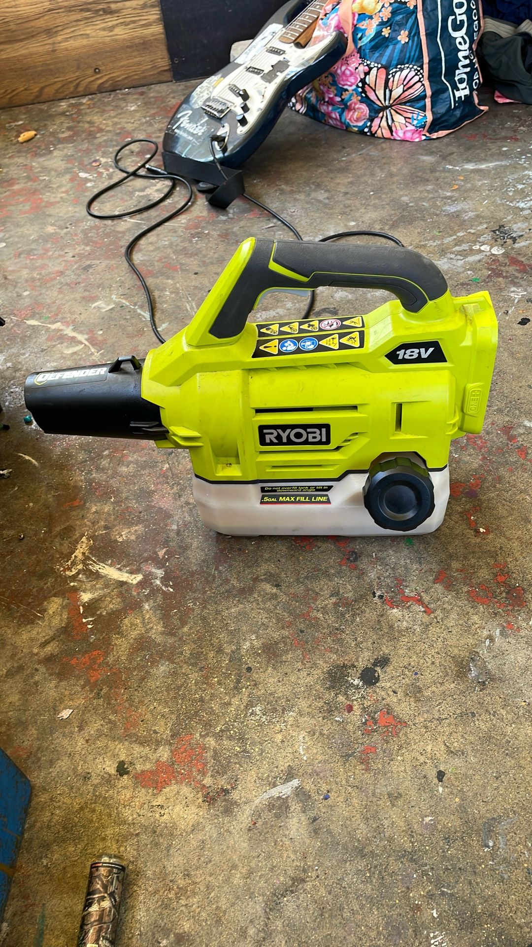 Ryobi 18v Defender Fogger/mister Tool Only
