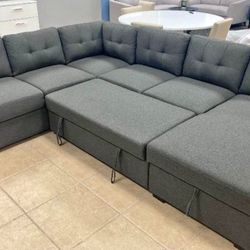 New Sectional Sleeper In Box 📦 Finance Available No Credit Needed $49 Down 