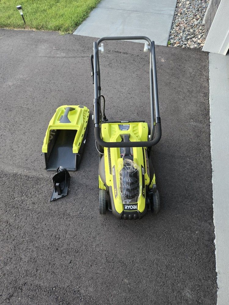 11 Amp Ryobi 13 Inch Battery Lawn Mower Ryobi 13 Inch 11 Amp