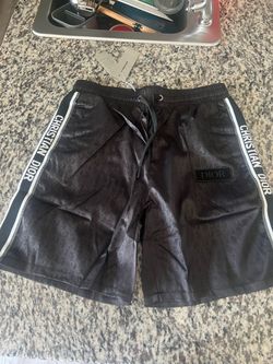 dior side stripe shorts