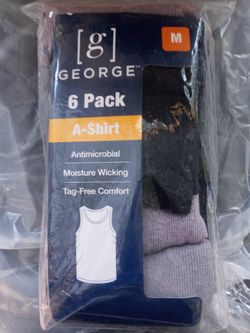 pack of 6 tank tops ( new)
