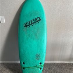 Catch Surf The Log  5ft thruster foam surfboard-used 3 times