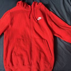 Nike Sportswear Club Fleece Zip Up - Red