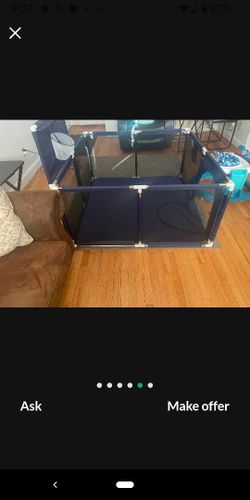 Portable baby playpen