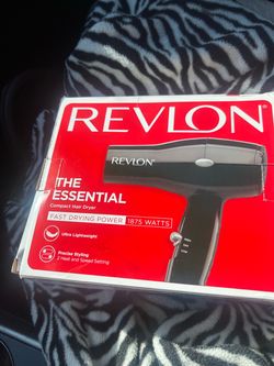 Hair dryer Revlon printer