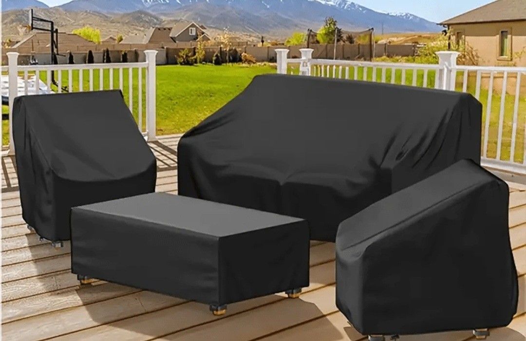 4 Patio Furniture Covers
