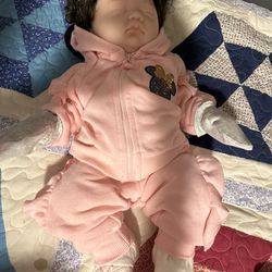 Full Soft Silicone Baby Girl Doll for Sale 