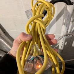 3 Way 25 Ft Power Cord