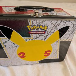 Pokemon Collector's Empty Metal Lunch Box
