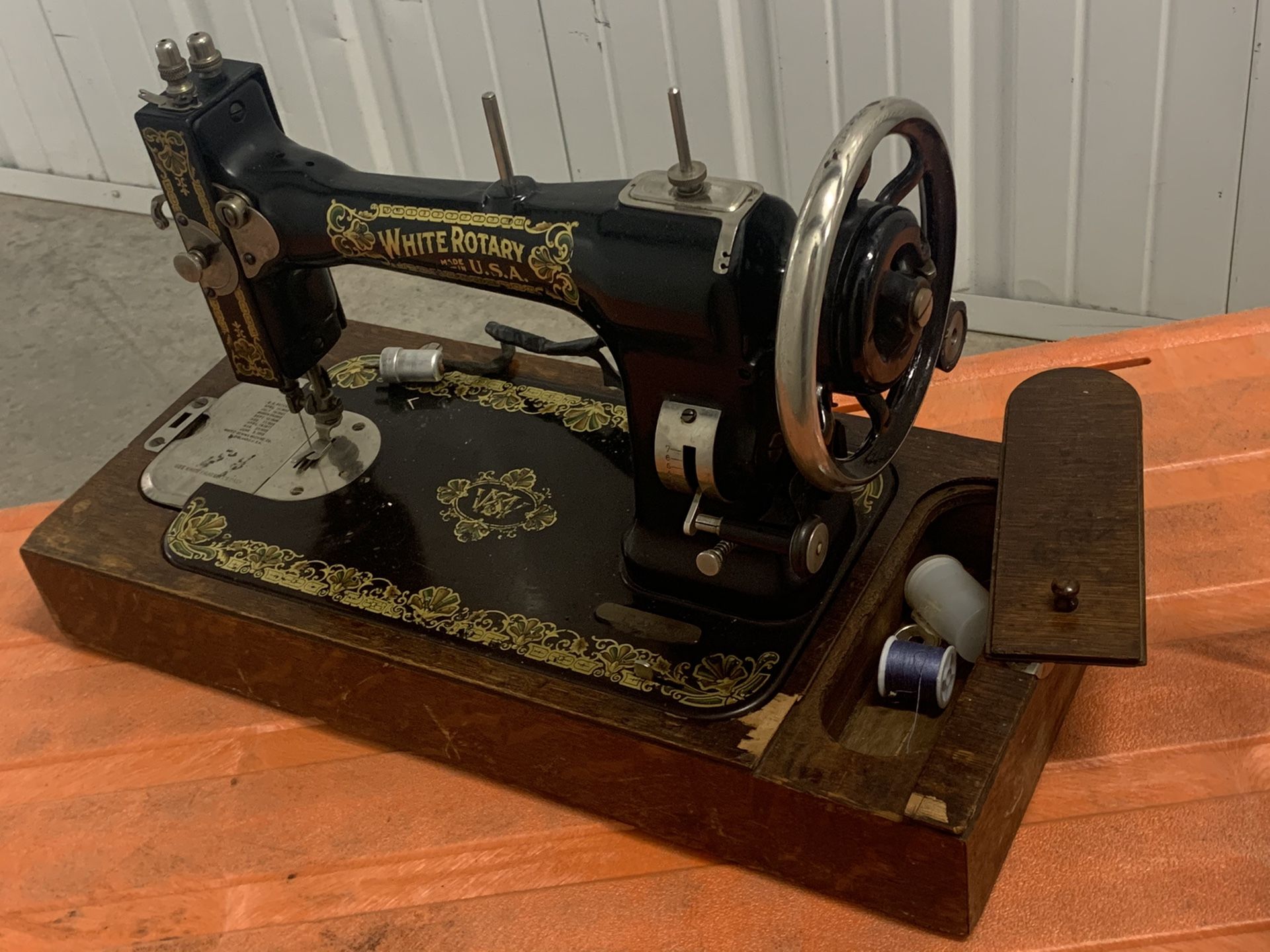 White Rotary 1920's First Electric Sewing Machine