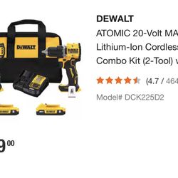 Dewalt Drill Set