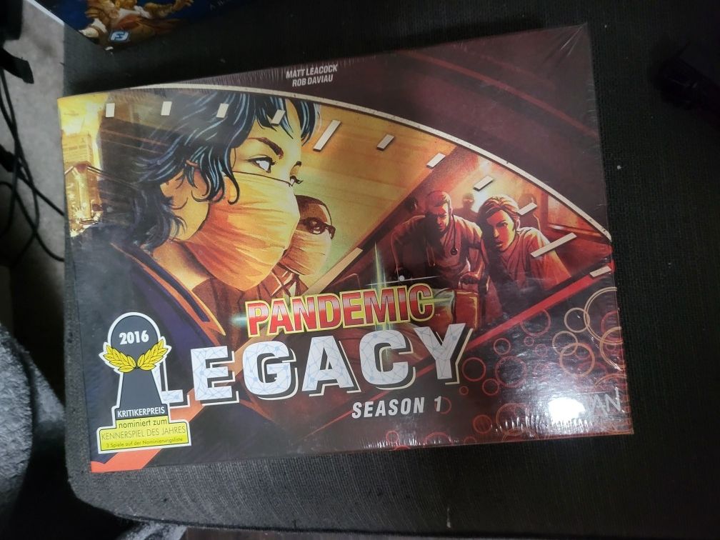 Pandemic Legacy Season 1 Red (New, Unopened)