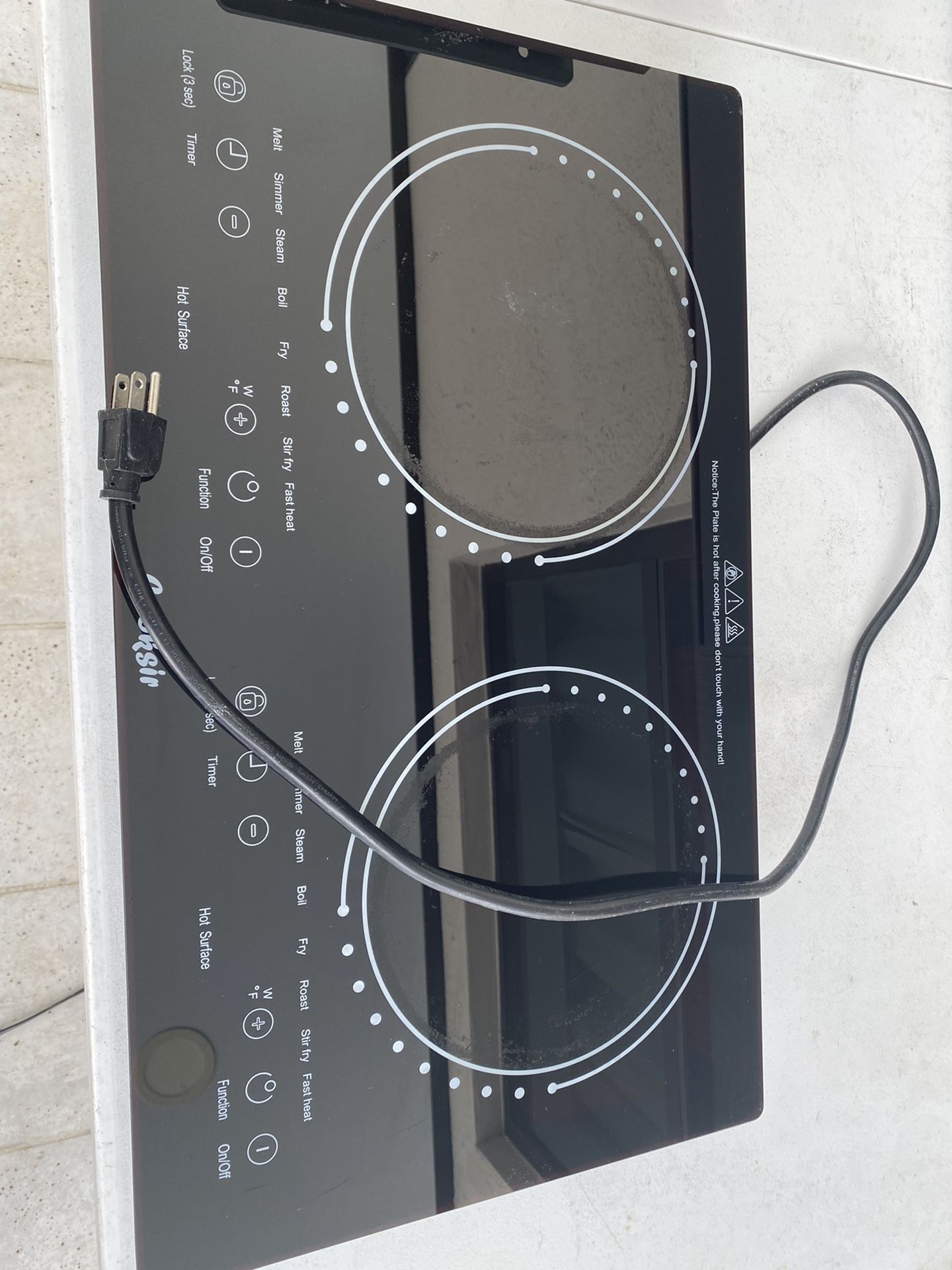 Induction Stove / Fogón de Inducción 