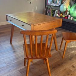 Living spaces kid desk With Chairs