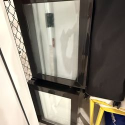 Mini Fridges with Glass Doors – Black – Works Perfect