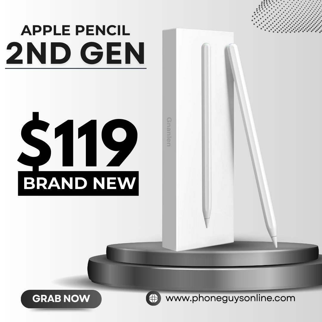 ✏️ Apple Pencil 2da Generación (Nuevo) – ¡Solo $119.99 + 1 Año de Garantía! 🔥